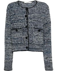 B+ AB - Button-Up Cotton-Blend Cardigan - Lyst