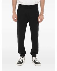 Neil Barrett - Jumbled Bolts Embroidered Track Pants - Lyst