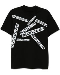 Moncler - T-Shirt À Imprimé Graphique - Lyst