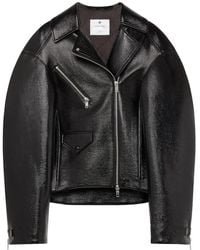 Courreges - Veste De Moto Cocoon Vinyl - Lyst