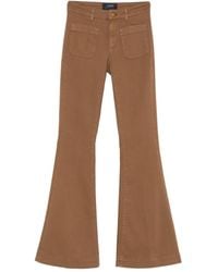 The Seafarer - Flared Broek Met Zakken - Lyst