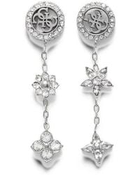 Guess - Ohrringe Mit Kristallen - Lyst