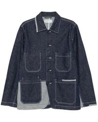 Universal Works - Patchwork Denim Jacket - Lyst