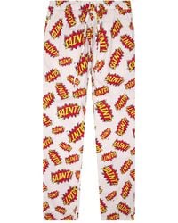 SAINT Mxxxxxx - Pow Comic-Print Trousers - Lyst