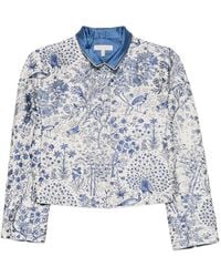 Shiatzy Chen - Scape-Of-Curve Cropped Jacket - Lyst
