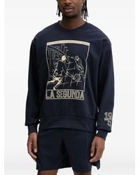adidas - Real Madrid Heritage Graphic-Print Sweatshirt - Lyst