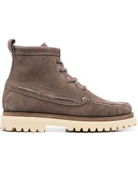Officine Creative - Heritage/004 Calf Suede Boots - Lyst
