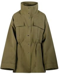 Rohe - High-Neck Military Jacket - Lyst