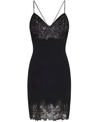 Amiri - Marble Mini-Jurk Met Kant - Lyst