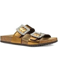 Geox - Sandali Con Suola Piatta - Lyst