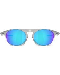 Oakley - Round-Frame Mirror-Lens Sunglasses - Lyst