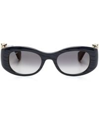 Cartier - Panthère De Cartier Rectangle-frame Sunglasses - Lyst