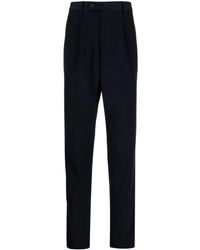 N.Peal Cashmere - Pleated Slim-cut Tailored Trousers - Lyst