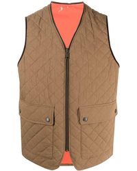 DSquared² - Sleeveless Quilted Vest - Lyst