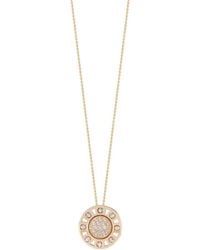 Officina Bernardi - 18Kt Small Senzatempo Diamond Necklace - Lyst