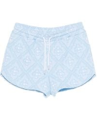 CASABLANCA - Drawstring Pattern Shorts - Lyst