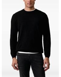 ARMANI EXCHANGE - Logo-Jacquard Crew-Neck Sweater - Lyst