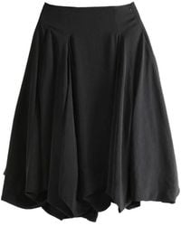 Yohji Yamamoto - Draped Asymmetric Skirt - Lyst