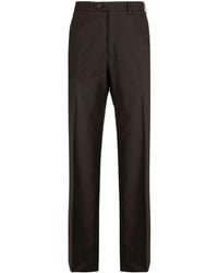 Brioni - Tigullio Regular-fit Wool Trousers - Lyst