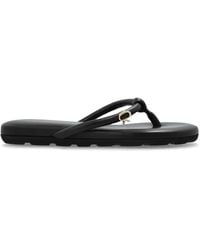 Gianvito Rossi - Juno Slip-On Flip-Flop Sandals - Lyst