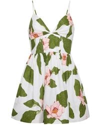 Cara Cara - Miro Floral-Print Mini Dress - Lyst