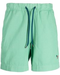 PS by Paul Smith - Drawstring-waist Deck Shorts - Lyst