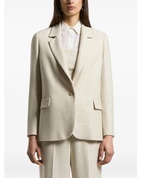 Peserico - Single-Button Blazer - Lyst
