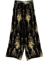 Pierre Louis Mascia - Palazzohose Mit Blumen-Print - Lyst