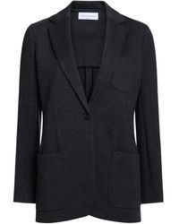 NELLS NELSON - Geneve Single-Breasted Herringbone Blazer - Lyst