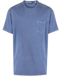 Polo Ralph Lauren - T-shirt en coton à poche poitrine - Lyst