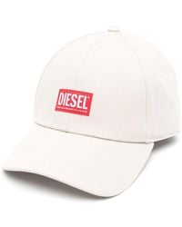 DIESEL - Corry-jacq Logo-appliqué Baseball Cap - Lyst