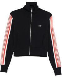 Autry - Striped Zip Jacket - Lyst