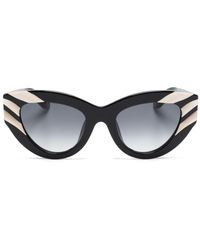 Roberto Cavalli - 3d-detail Cat Eye-frame Sunglasses - Lyst