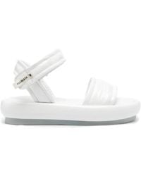 Premiata - High-Shine Leather Sandals - Lyst