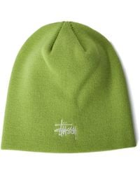 Stussy - Logo-Embroidered Beanie - Lyst