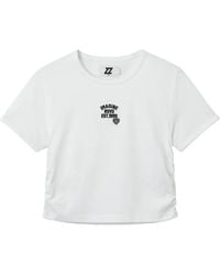 Izzue - Graphic-Detail Cotton T-Shirt - Lyst