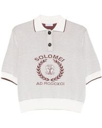 Brunello Cucinelli - Graphic Polo Shirt - Lyst