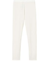 Twinset - Satin-Detail Trousers - Lyst