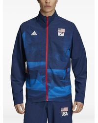 adidas - Stadium Usa Volleyball Jacket - Lyst