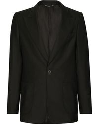 Dolce & Gabbana - Single-breasted Blazer Jacket - Lyst