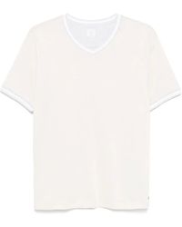 Eleventy - T-Shirt À Col V - Lyst