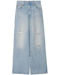 Levi's - Vaqueros Ribcage Con Efecto Envejecido - Lyst
