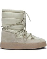 Moon Boot - Ltrack Suede Snow Boots - Lyst