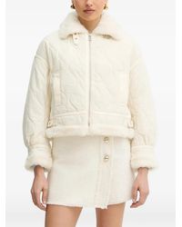 Morgan - Quilted Collar Jacket - Lyst