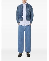 Human Made - Heart-Patch Denim Jacket - Lyst