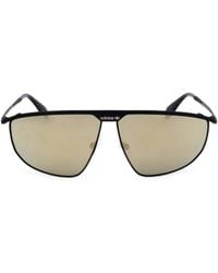 adidas - Pilot-Frame Logo-Print Sunglasses - Lyst