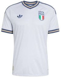 adidas - Figc Italy 26 Authentic Jersey T-Shirt - Lyst