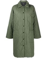 A.P.C. - Gesteppter Mantel - Lyst