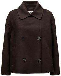 Arma - Veste Crop Manila En Laine À Coupe Évasée - Lyst