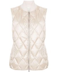 Peserico - Bead-embellished Puffer Vest - Lyst